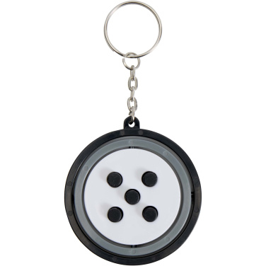 Logotrade promotional product image of: Spinx recycled plastic gyroscope fidget keychain